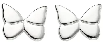 Mon-bijou - D5424 - Boucle d'oreille papillon en argent 925/1000