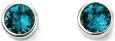 Boucles d oreilles céleste en argent 925 turquoise