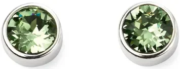 Mon-bijou - D5563 - Boucle d'oreille chic pierre d'août en argent 925/1000