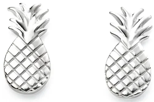 Mon-bijou - D5574 - Boucle d'oreille ananas en argent 925/1000
