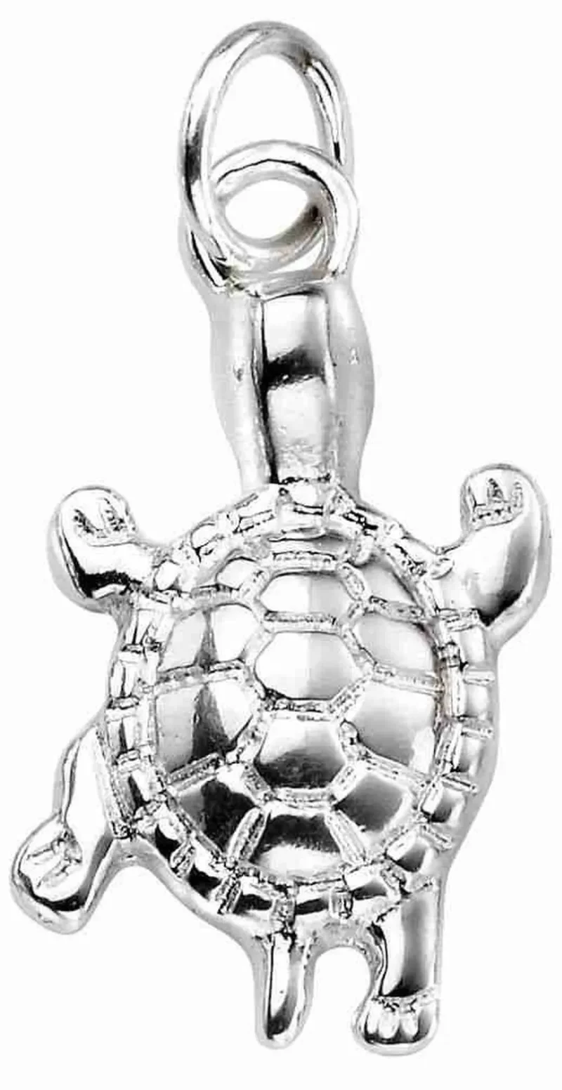 Collier tortue  sagesse marine  en argent massif 925