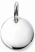 Collier médaille à graver  mon secret  en argent 925 personnalisable