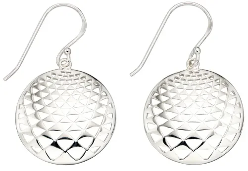 Mon-bijou - D5494 - Boucle d'oreille chic et classe en argent 925/1000
