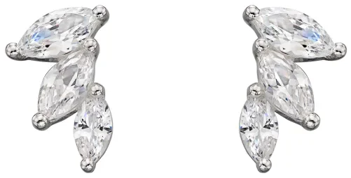 Mon-bijou - D5819 - Boucle d'oreille tendance en argent 925/1000