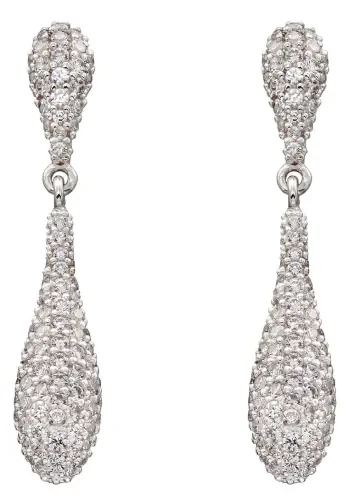 Mon-bijou - D5821 - Boucle d'oreille chic et classe en argent 925/1000