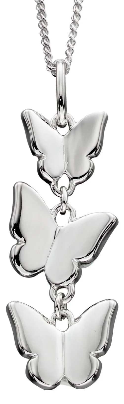 Mon-bijou - D4711 - Collier papillon en argent 925/1000