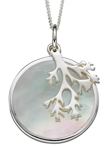 Mon-bijou - D4836 - Collier nacre en argent 925/1000