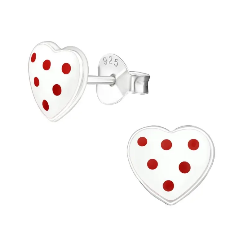 Boucles d oreilles cœur amour et brillance en argent 925
