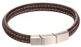 Bracelet jonc  aura  en acier inoxydable - ouvert et ajustable pour femme