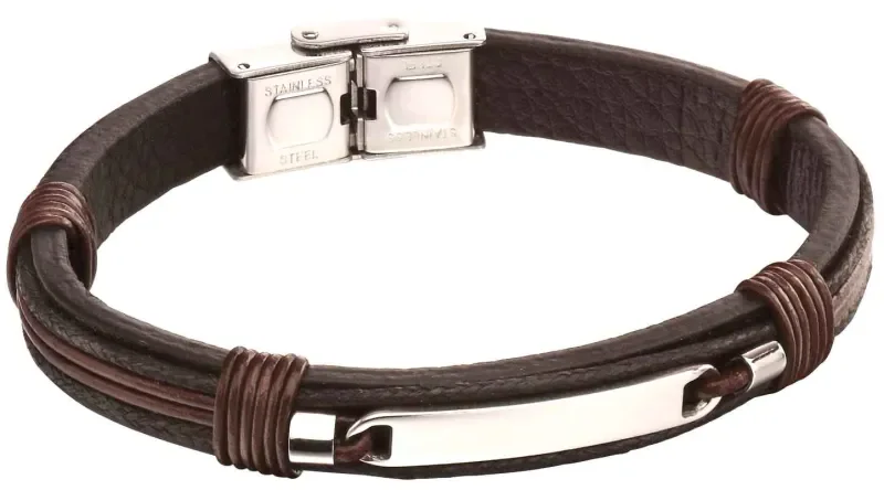 Bracelet acier inoxydable  éclat éternel