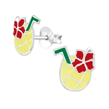 Mn-bijou - H38626 - Boucle d'oreille cocktail en argent 925/1000