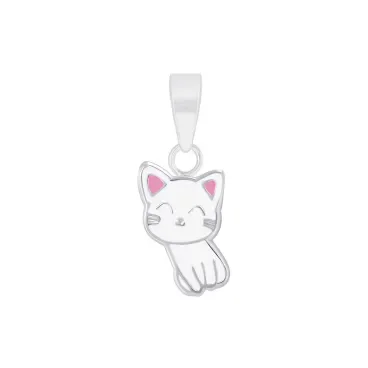 Mon-bijou - FF2013 - Collier chat en argent 925/1000