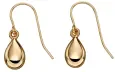 Boucles d oreilles  éclat d or  - or jaune 9 carats
