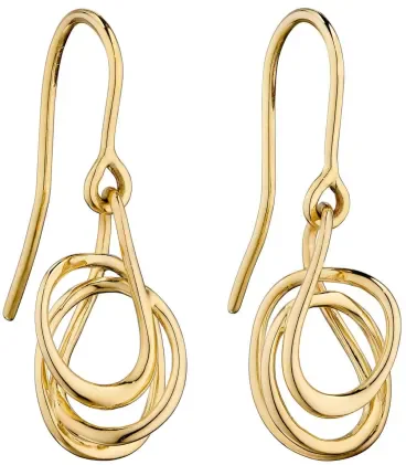 Mon-bijou - D2233a - Boucle d'oreille en or 375/1000