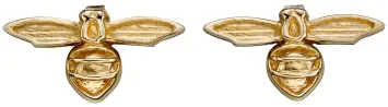 Mon-bijou - D2308 - Boucle d'oreille abeille en or 375/1000