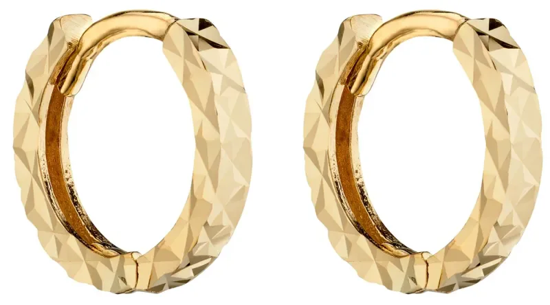 Boucles d oreilles boule 4mm en or jaune 9 carats