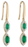 Boucles d oreilles  éclat royal