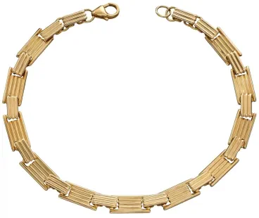 Mon-bijou - D489a - Bracelet en or jaune 375/1000