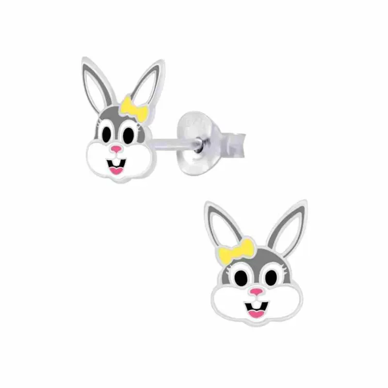 Boucles d oreilles lapin en argent 925 ✨ tendresse et finesse