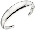 Bracelet argent 925 femme  éclat lunaire  - maille forçat fine