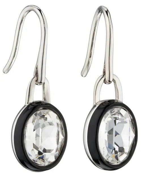 Mon-bijou - D5879 - Boucle d'oreille cristal en argent 925/1000
