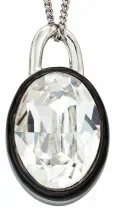 Collier éclat céleste - cristal et argent 925 rhodié