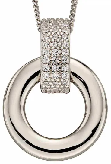 Mon-bijou - D4895a - Collier chic et classe en argent 925/1000