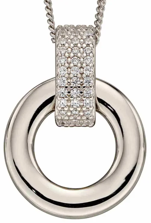 Collier  éclat discret  en argent 925 - chaîne fine et tendance