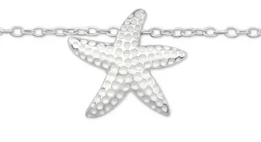 Mon-bijou - H7354z - Chaîne cheville en argent 925/1000