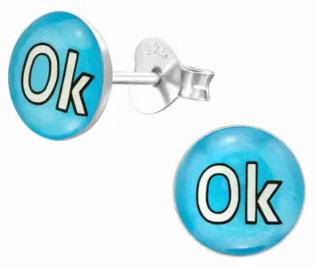 Mon-bijou - H39630 - Boucle d'oreille OK en argent 925/1000