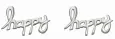 Boucles d oreilles smiley  happy  en argent 925 rhodié