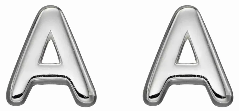 Boucles d oreilles boucles en argent 925 rhodié