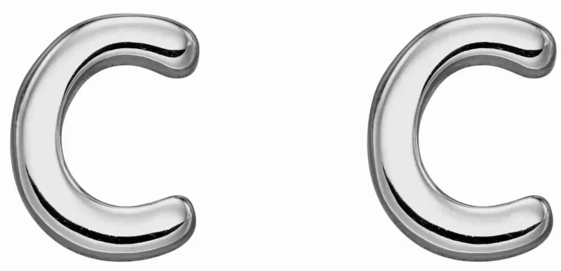 Créoles ouvertes  c  en argent 925