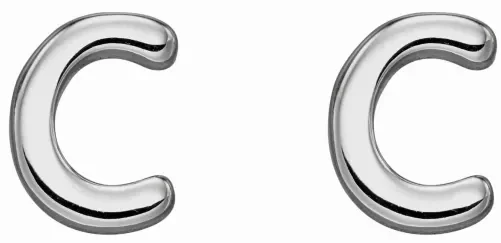 Créoles ouvertes  c  en argent 925