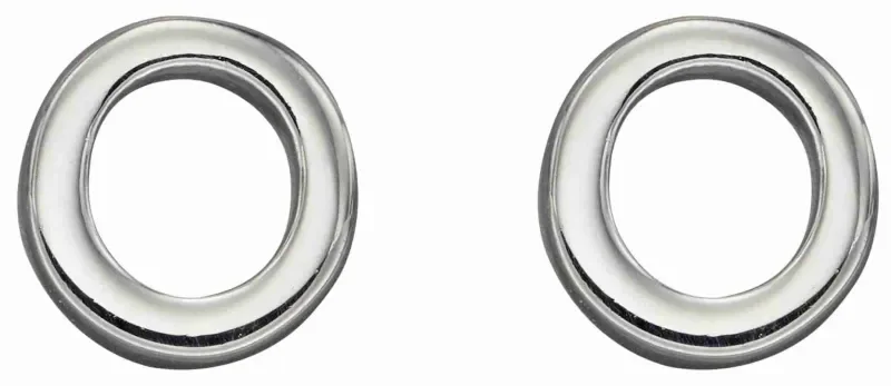 Boucles d oreilles créoles  o  tendances en argent 925