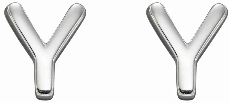 Boucles d oreilles pendantes y graphik en argent massif 925