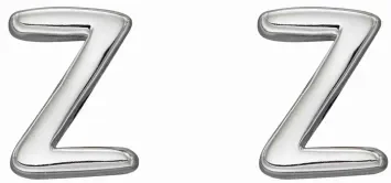 Mon-bijou - D6043 - Boucle d'oreille lettre Z en argent 925/1000