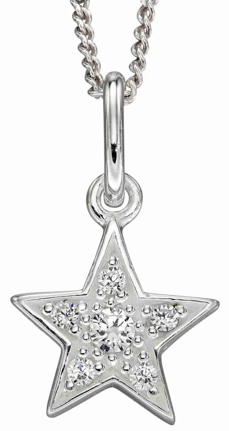 Collier étoile scintillante argent 925  bijou céleste et fin ✨