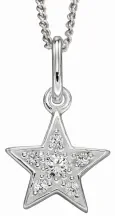 Collier étoile scintillante argent 925  bijou céleste et fin ✨
