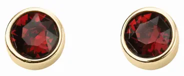 Mon-bijou - D1537 - Boucle d'oreille plaqué or en argent 925/1000