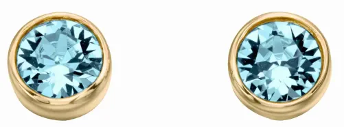 Mon-bijou - D1539 - Boucle d'oreille plaqué or en argent 925/1000