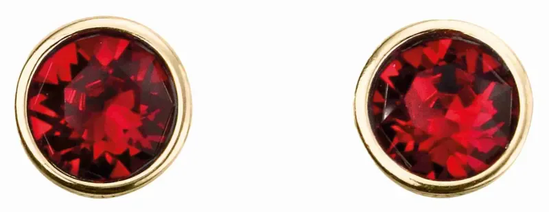 Boucles d oreilles créoles plaqué or 18 carats sur argent 925 - éclat doré