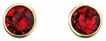 Mon-bijou - D1543 - Boucle d'oreille plaqué or en argent 925/1000