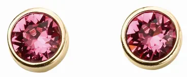 Mon-bijou - D1546 - Boucle d'oreille plaqué or en argent 925/1000