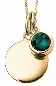 Collier  aura dorée  - argent 925 plaqué or 18 carats