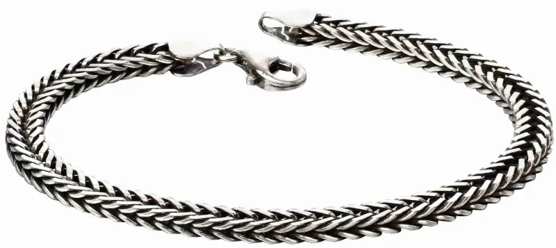 Bracelet argent massif 925 élégance intemporelle