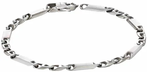 Bracelet gourmette homme acier 316l - style et caractère