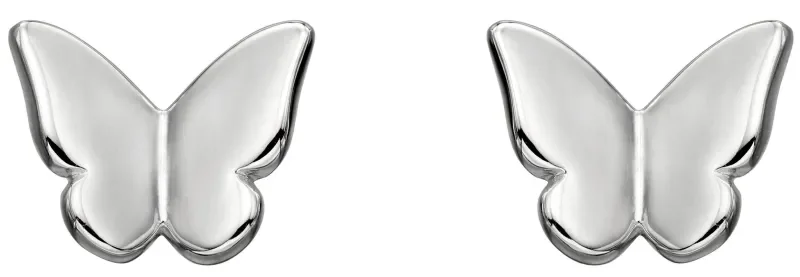 Boucles d oreilles papillon  éclat aérien  - argent 925 rhodié