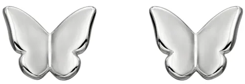 Mon-bijou - D5732 - Boucle d'oreille papillon en argent 925/1000