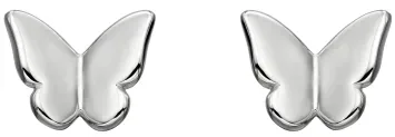 Mon-bijou - D5732 - Boucle d'oreille papillon en argent 925/1000